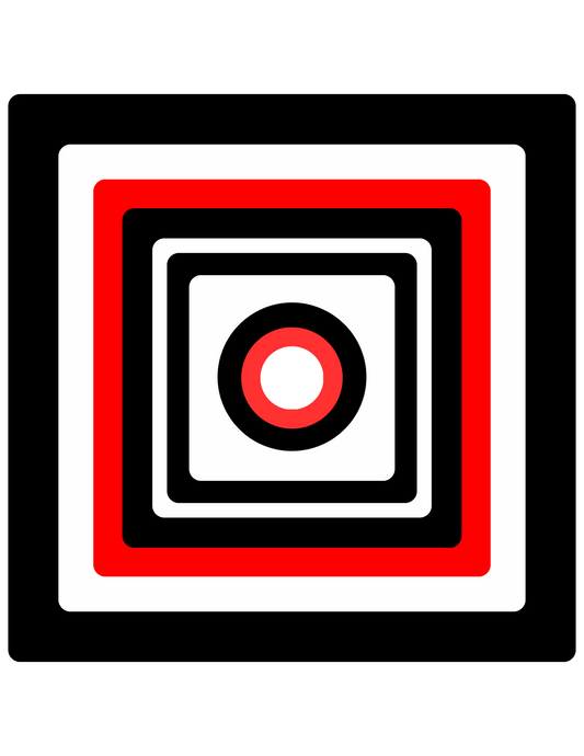 Black, White & Red Flash Cards for Babies 3+ Months | High-Contrast Visual Stimulation Cards