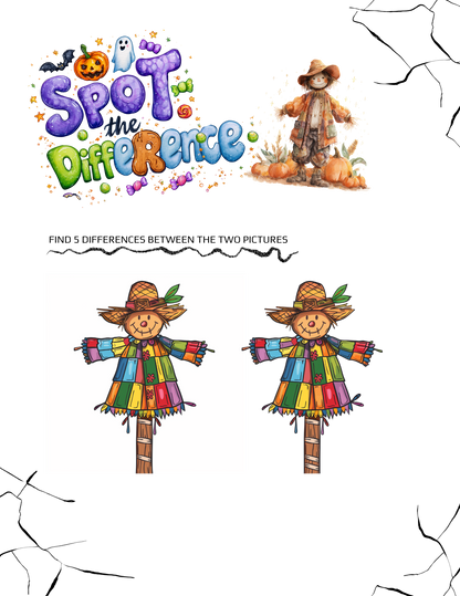 Halloween Activity Book for Kids | 21 Fun & Educational Printable Worksheets