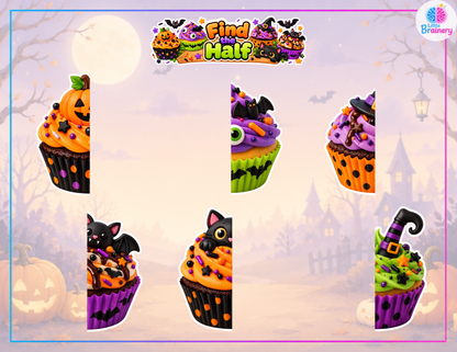 Halloween Activity Book for Kids | Fun Learning Games & Printable Activities | Digital PDF Download