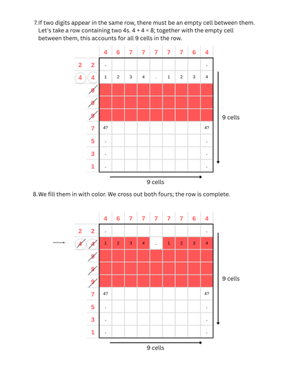 How to Solve Nonograms | Step-by-Step Beginner's Guide | Learn Picross & Griddlers PDF